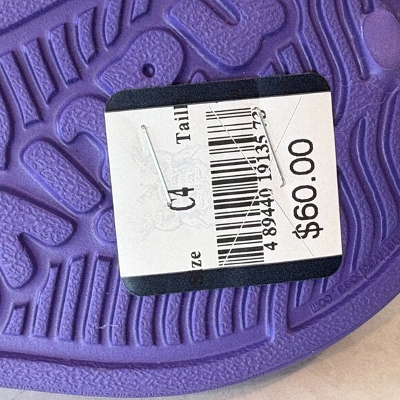 New with Tags ($60) Native Jefferson Cozy Pink and Purple Slide on Shoes- Size 4 - Picture 4 of 8